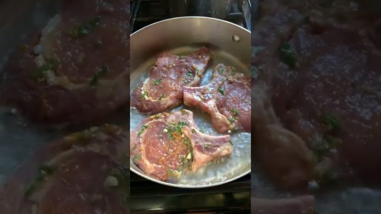 Cơm Sườn Chiên (Fried Pork Chop & Pan-Fried Rice)