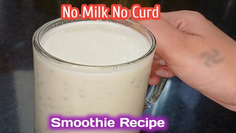 No Milk No Curd Banana Smoothie Recipe//No Sugar No Jaggery Smoothie Recipe//Banana Smoothie