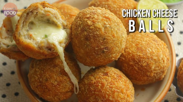 సూపర్ సింపుల్  బెస్ట్ చికెన్ చీస్ బాల్స్ | Chicken Cheese Balls | Boneless Chicken Recipe