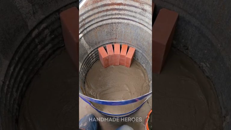 Transforming an Old Rusty Barrel into a Summer BBQ Grill 🔥🍔 #shorts