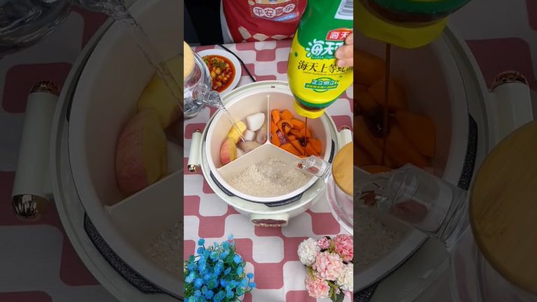 Mutton And Chicken Curry Recipe In Rice Cooker #ytshorts #recipe #cooking