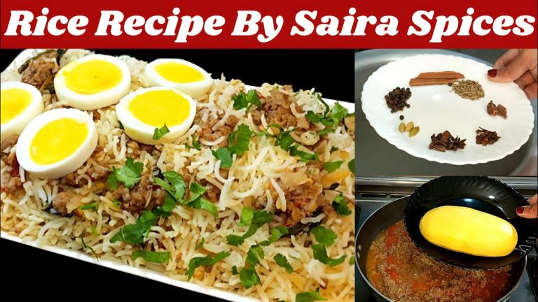 Rice Recipe By Saira Spices | Best Pulao Recipe | Beef Keema Biryani | Ramzan Special Recipes