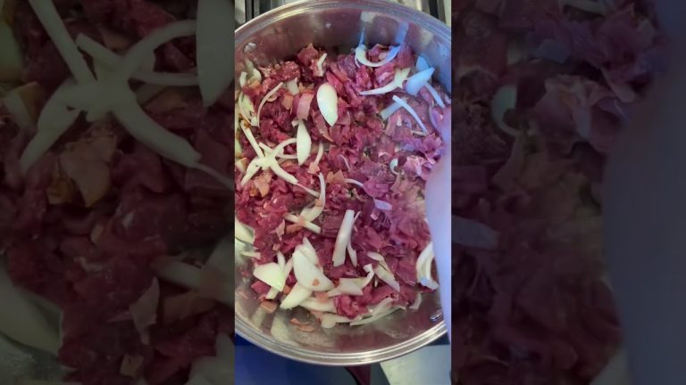 Alambre de res rápido y delicioso