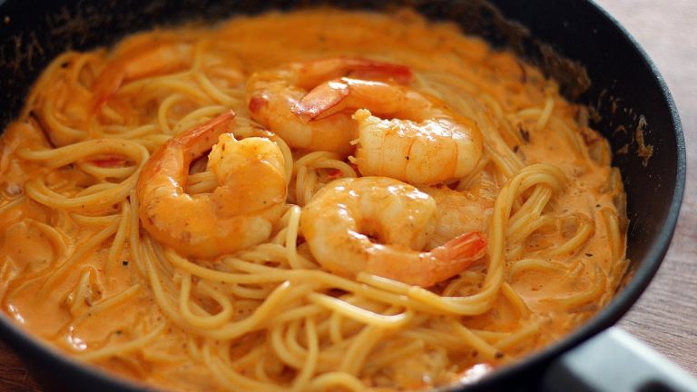 Make Shrimp Rose Pasta With Just The Ingredients! Pink Sauce Pasta Recipes