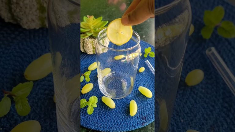 Grapes Mojito 😋#youtubeshorts #mocktail