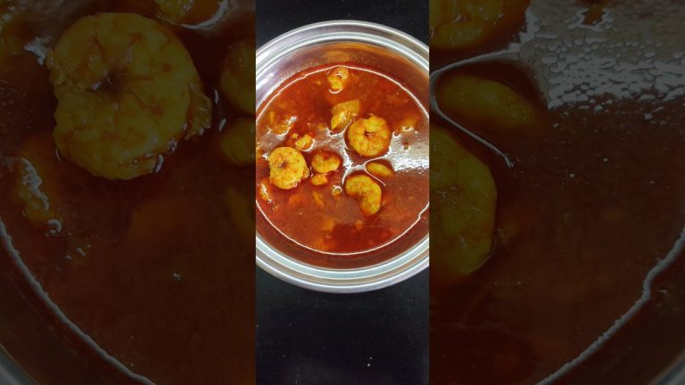 🍤कोलंबीचा रस्सा🍤Prawns Curry🍤Simple Curry Recipe #seafood #dinnerrecipe #easytomake#curry