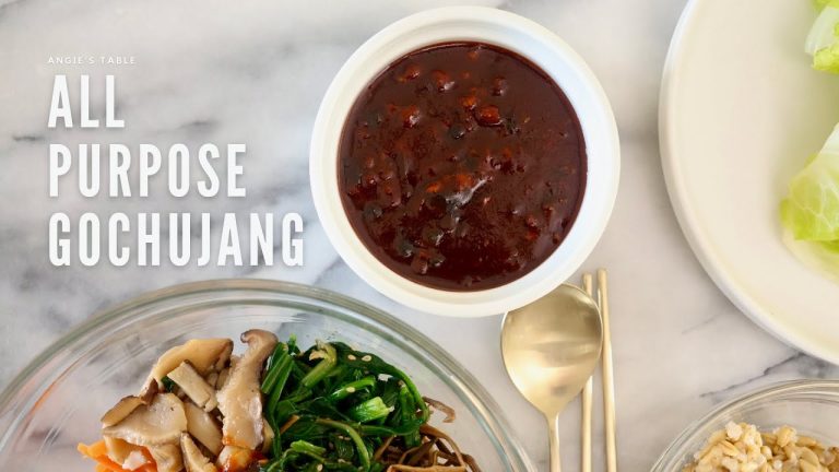 All-purpose gochujang I beef gochujang I korean gochujang sauce recipe I bibimbap