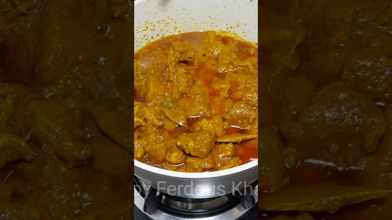 সিক্রেট মসলায় হাতে মেখে গরুর মাংস ভুনা #shortvideo #beef #beefcurry #gorurmangshovhuna #easyrecipe