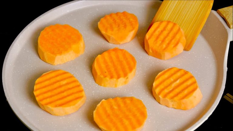 My husband’s new favourite sweet potato recipe for breakfast! Incredibly delicious sweet potatoes!