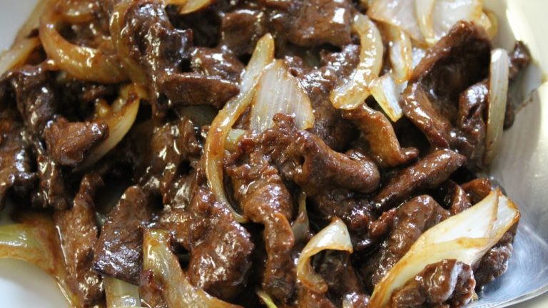 Stir-Fry Beef With Onions 洋葱牛肉 –  Easy Recipe – Morgane Recipes