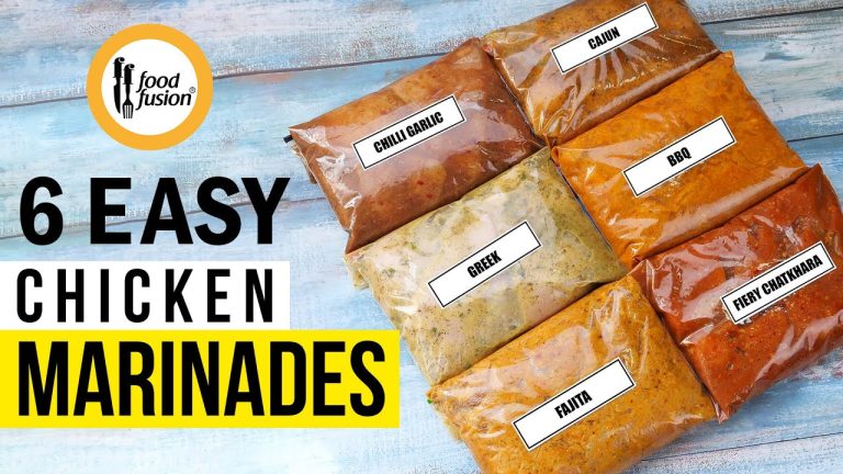 6 Chicken Marinades & Cooking Methods – Make and Freeze Ramadan Recipes By Food Fusion