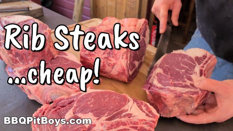 Rib Steaks cut Cheap!