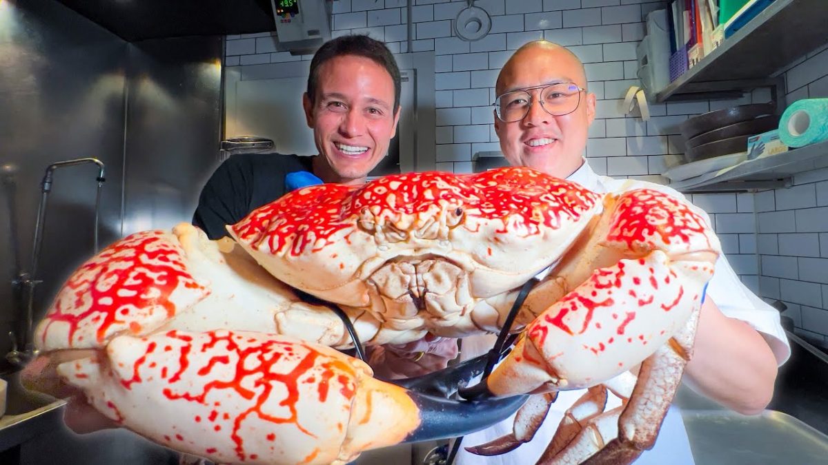 BIGGEST Crab I’ve Ever Seen!! 🦀 TASMANIAN KING CRAB – Cooked 3 Ways!!