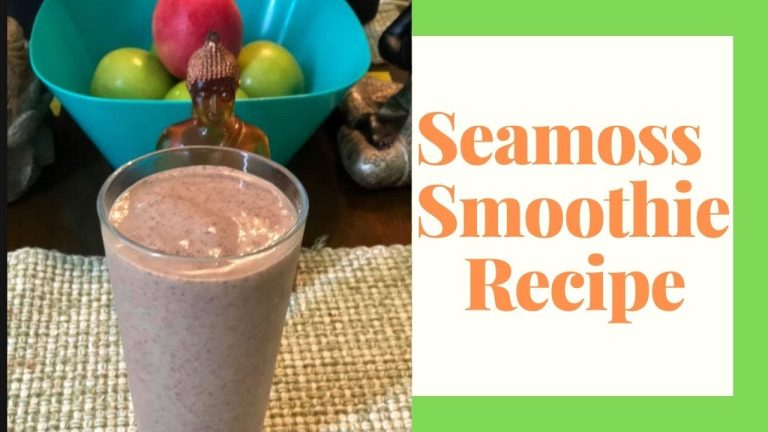 Sea Moss Smoothie Recipe (Raw Vegan) | Irish Moss Drink