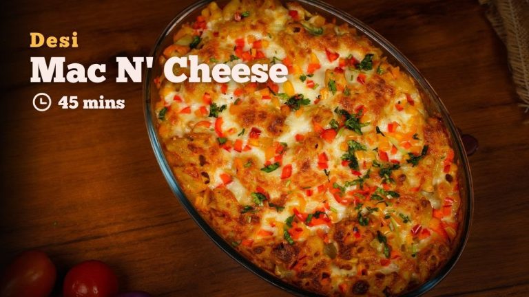 Desi Mac N Cheese Pasta Recipe | Easy Pasta Recipes | Cookd