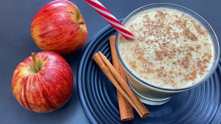 Apple Smoothie | No Sugar No Honey | Weight Loss Recipe | Healthy Quick & Easy