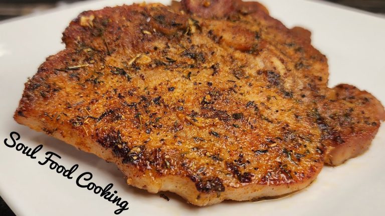 Juicy Pork Chop Recipe – Garlic Butter Pork Chops