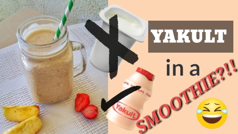 BREAKFAST YAKULT SMOOTHIE RECIPE