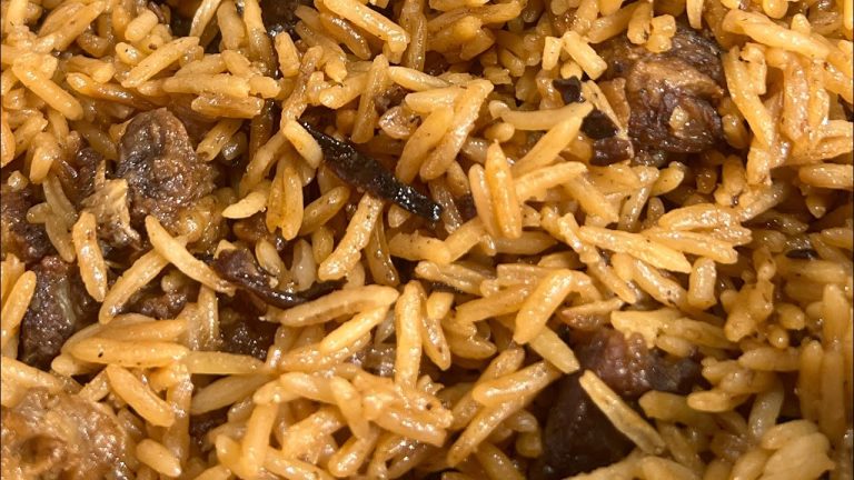 Simple Beef pilau recipe at home | the cooking nurse