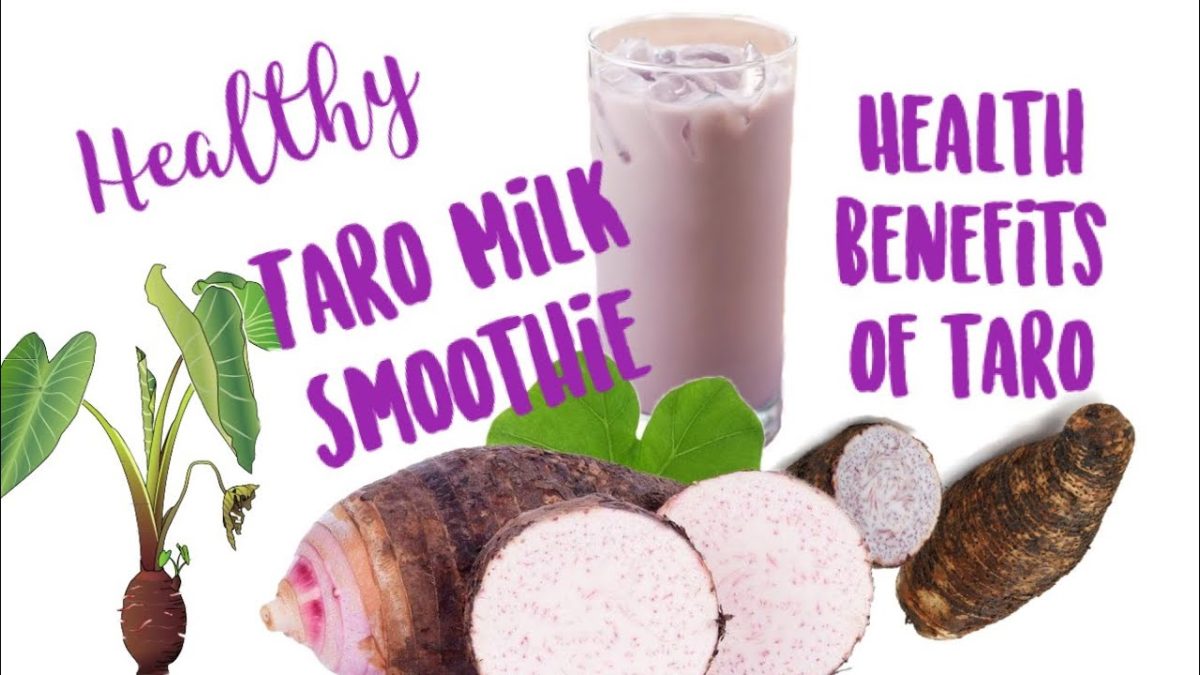 HOW TO MAKE TARO MILK SMOOTHIE|| SUPER EASY AND HEALTHY