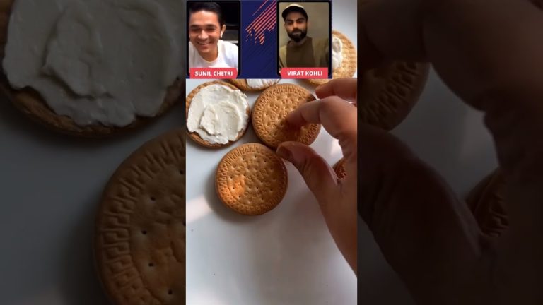 Celeb Recipes #59: Virat Kohli Viral Marie BiscuitDessert|
