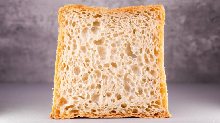 How to Make a Cold Fermented 100% Hydration Sandwich Bread (Crumpet Bread Recipe)