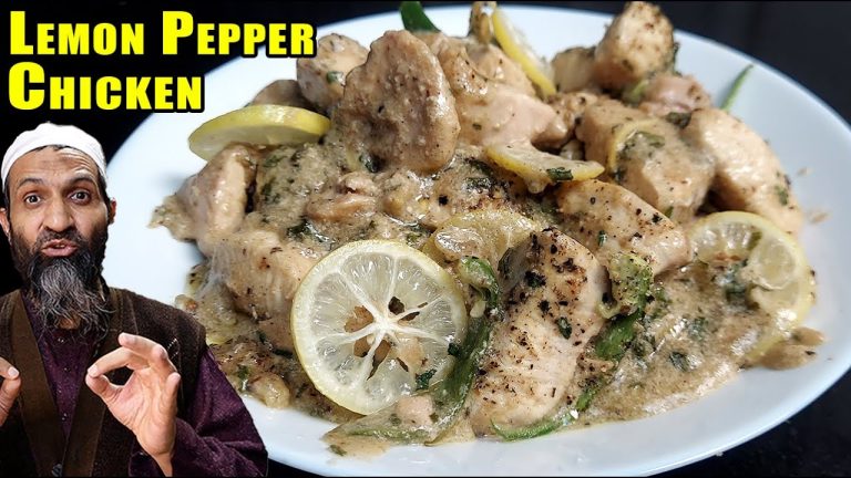 Lemon Pepper Chicken Recipe By RecipeTrier | Chicken Breast Recipe