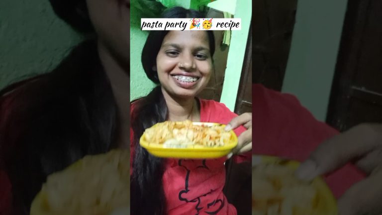 pasta party 🎉😁🎉🎉#short #shorts #viral #trending #minivlog #pastarecipe