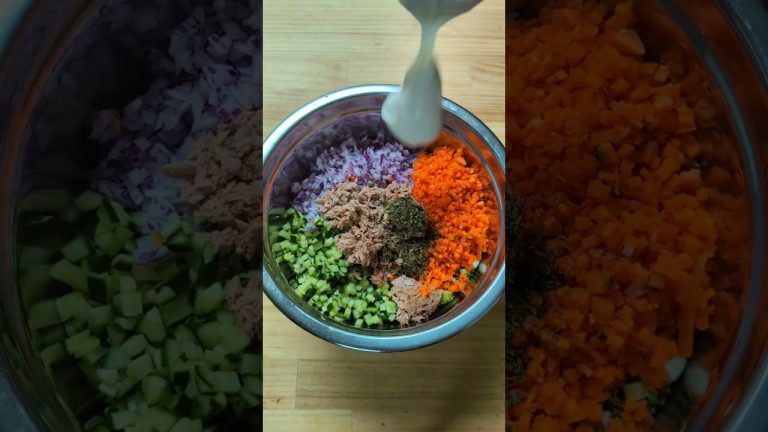 Harissa-Infused Tuna Pasta Salad: Reinvent Your Canned Tuna! #weightloss #cooking #mealprep #pasta