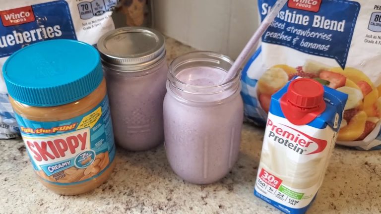 PREMIER PROTEIN FRUIT SMOOTHIE BLEND| MEAL REPLACEMENT SMOOTHIE #MRSGARCIASKITCHEN #PREMIERPROTEIN