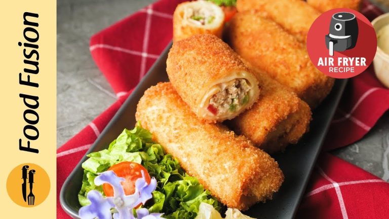 Creamy Chicken Mayo Crepe Roll | Make and Freeze Recipe By Food Fusion (Ramzan Special)