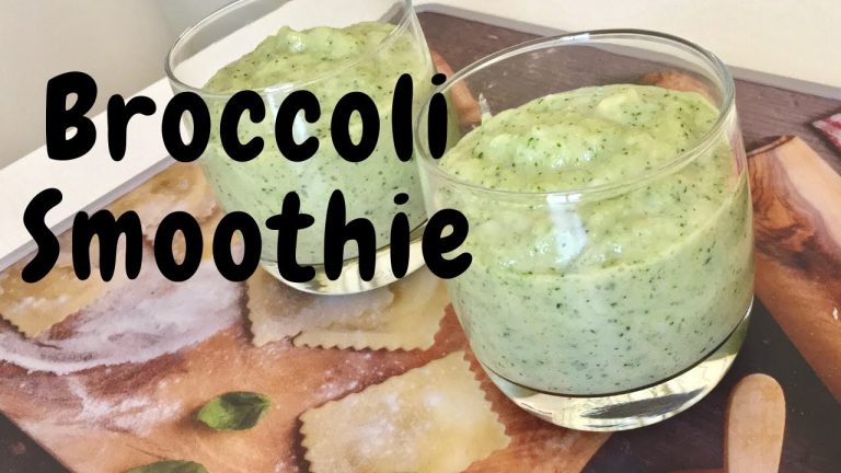 Broccoli Smoothie Recipe | Healthy Smoothie