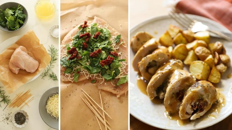 Stuffed Chicken Breasts for Two | Easy Recipe