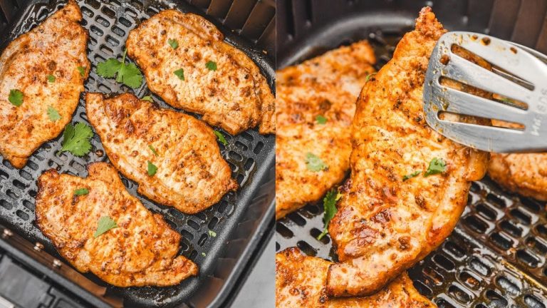 Air Fryer Thin Pork Chops