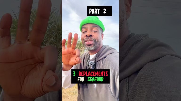 3 replacements for seafood part 2 . #recipes #food #seafood