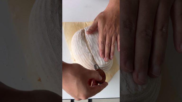 Scoring Sourdough Bread #shorts