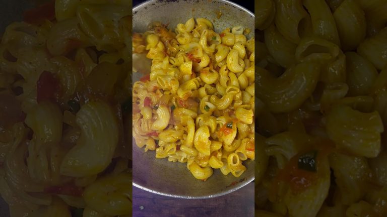 Macaroni Pasta Cooking ASMR🍴🥘 | #shorts #asmr #viral #cooking #food