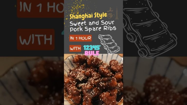 The easiest recipe: Sweet and Sour Pork Spare Ribs