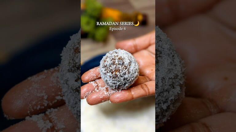 ✨Khajoor Balls✨  Ramadan Special Recipes #youtubeshorts #reels #ramadan #shorts #viral #fyp #foryou