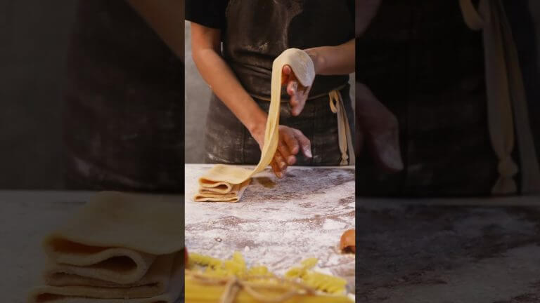 How to Make Pasta #pasta #making #cooking #tiktok #youtubeshorts