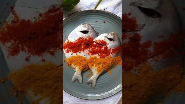 মজাদার রুপচাঁদা মাছের ফ্রাই ।।Crispy Pomfret Fish Fry Recipe ।।Bangladeshi restaurant style