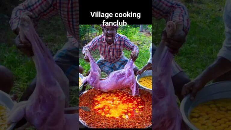 Full goat omlat #shorts #cooking #villagecooking #how #village