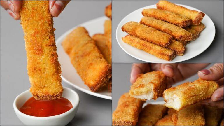 You Have Leftover Bread, You Can Make This Delicious Bread Stick Recipe | Easy Lunchbox Recipe