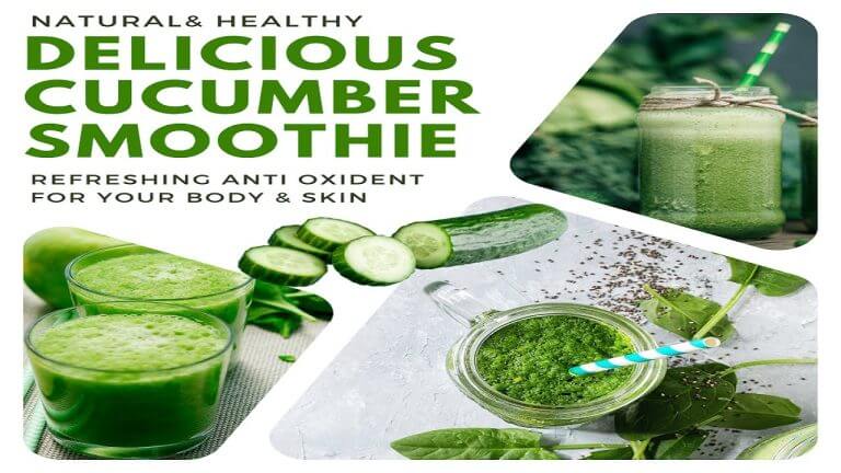 Cucumber Smoothie for Weight loss |वजन घटाने के लिए खीरे की स्मूदी | ASMR