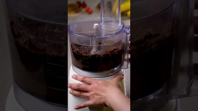 Banana Chocolate Mousse cuma 3 bahan aja! 🙋🏼‍♀️ #endeus #shorts #food #dessert #cooking #kuliner