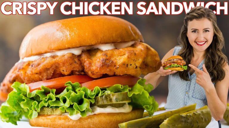 Best CHICKEN SANDWICH Recipe I ever made!