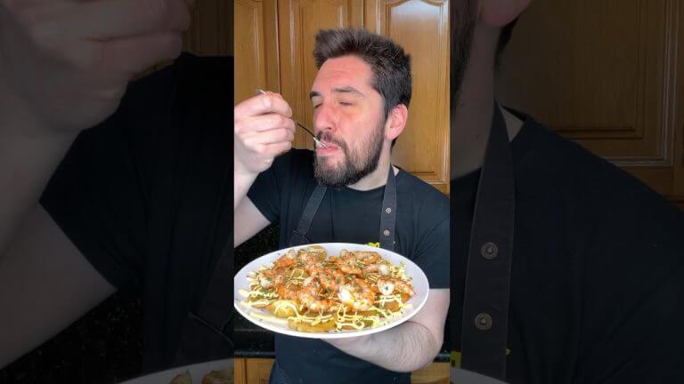 PATATAS ARRIEIRAS🔥🦐🥔