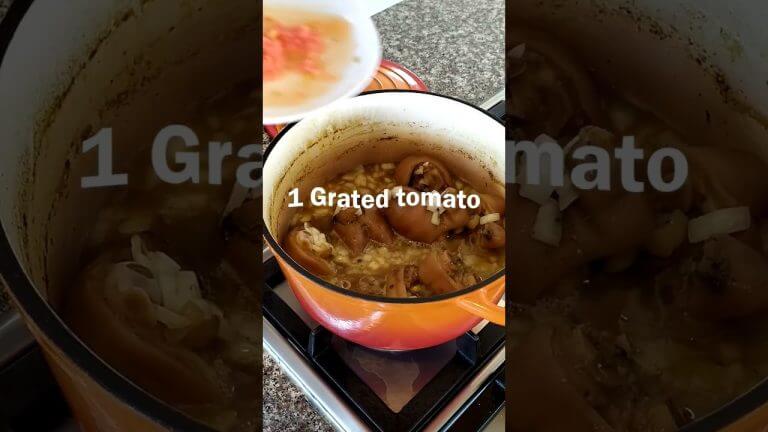 How to Cook Pork Trotters 🐷 #porktrotters #porktottersrecipe #trotters