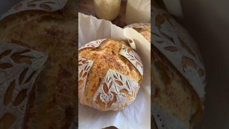 Scoring my Sourdough Loaf – Trying a New Technique