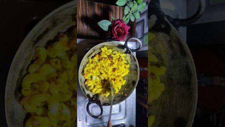 5 Minutes Macaroni Recipe 😋😋@Cookingwithpooja #youtubeshort #shorts